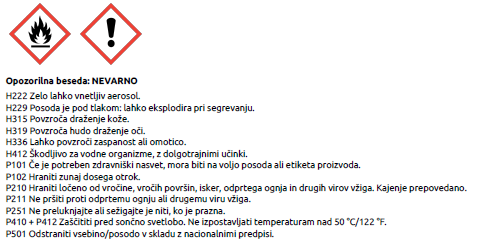 Varnostni list